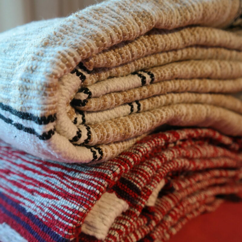 Warm through the winter with the sustainable and fair blankets