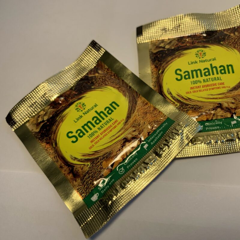 2 zakjes Samahan thee