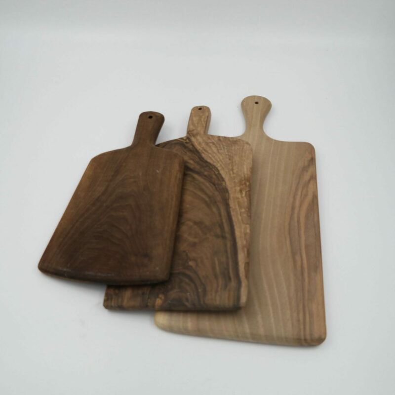 drie houten planken
