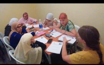 Sales training in Morocco; for more employment in the village