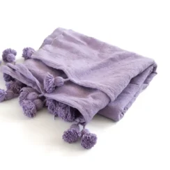 Lavendel katoenen plaid